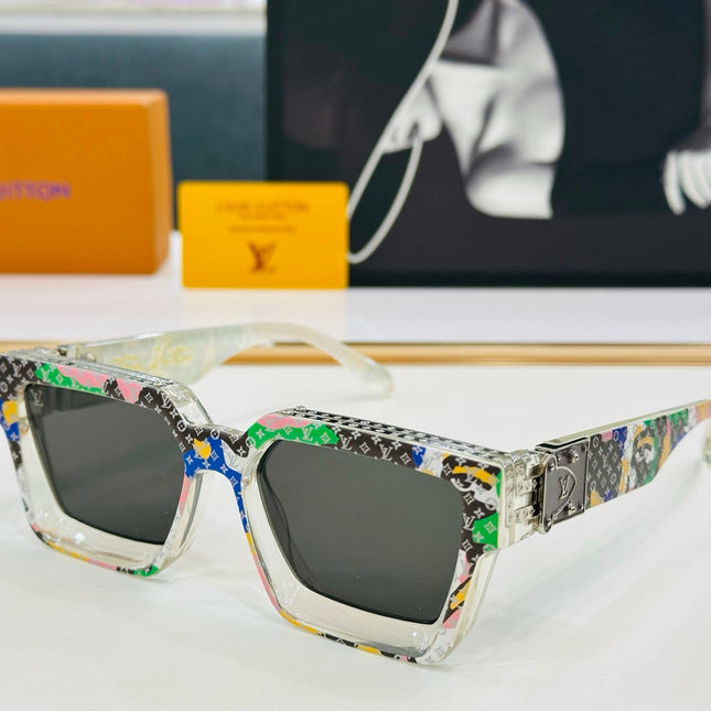 RECTANGLE SUNGLASSES 574799 IN ACETATE