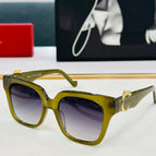 Moss green/ dark purple