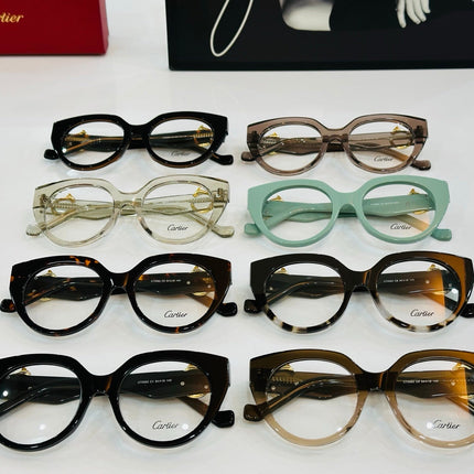 PANTHÈRE ROUND FRAME SUNGLASSES 578200 IN ACETATE