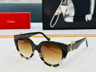 White tortoiseshell/ brown