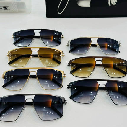 CAT EYE SUNGLASSES 578218 IN METAL