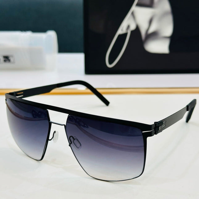 CAT EYE SUNGLASSES 578218 IN METAL
