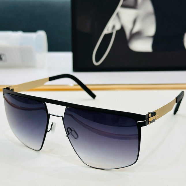 CAT EYE SUNGLASSES 578218 IN METAL