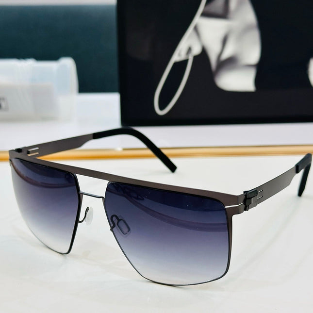 CAT EYE SUNGLASSES 578218 IN METAL