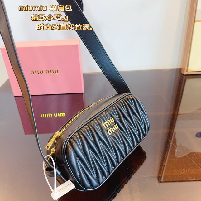 ARCADIE 27 IN BLACK NAPPA LEATHER