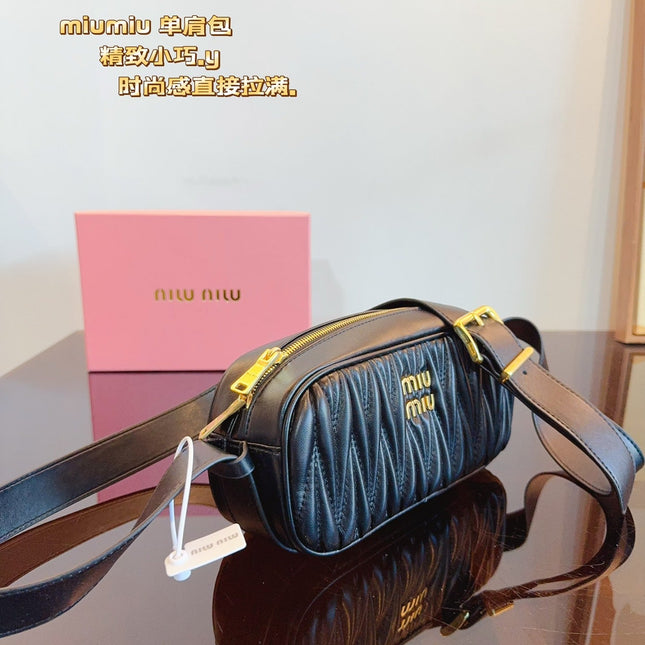 ARCADIE 27 IN BLACK NAPPA LEATHER