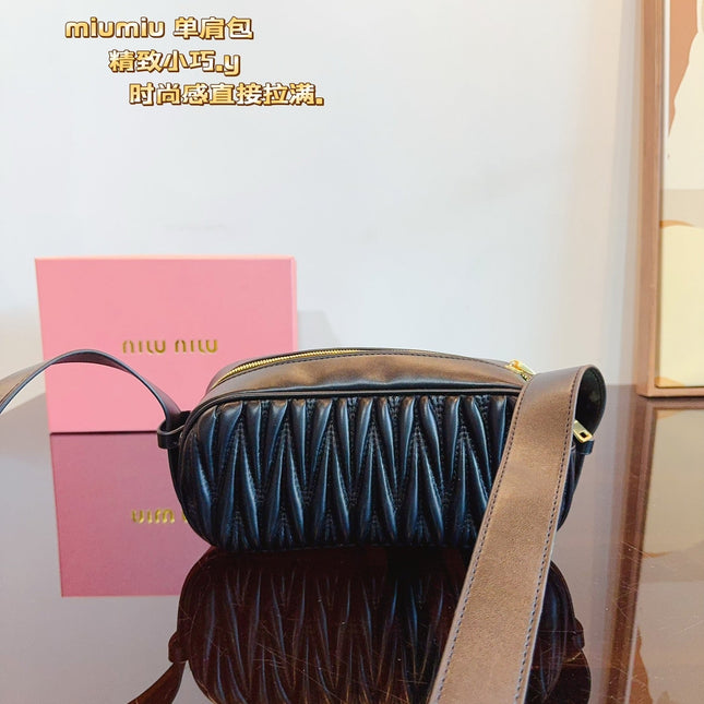 ARCADIE 27 IN BLACK NAPPA LEATHER