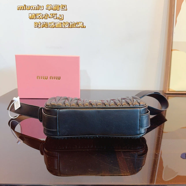 ARCADIE 27 IN BLACK NAPPA LEATHER