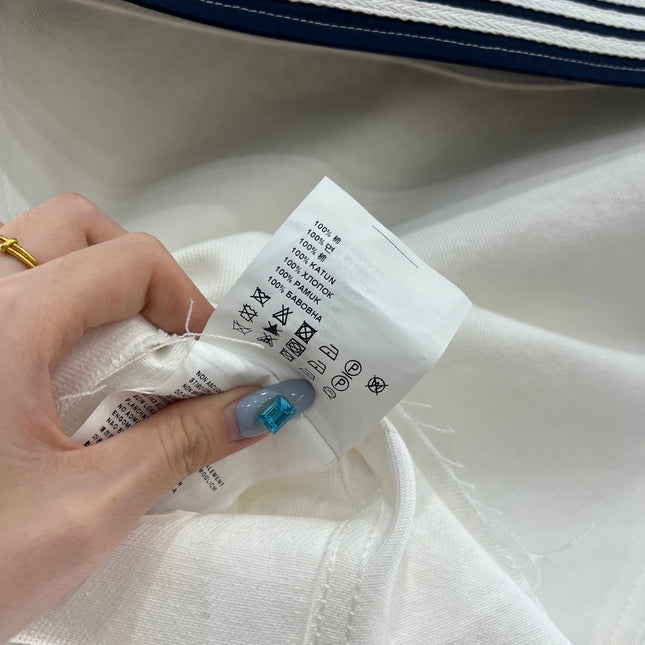 MIUMIU DENIM JACKET AND SKIRT SET 274647