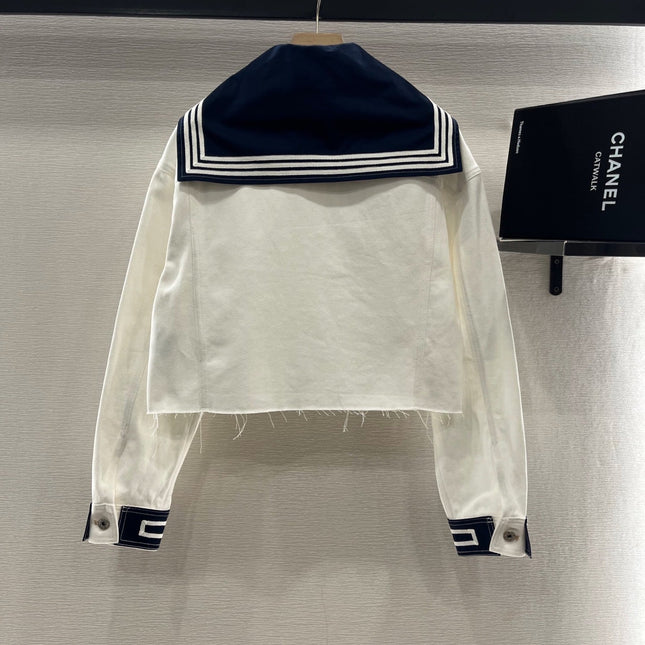 MIUMIU DENIM JACKET AND SKIRT SET 274647