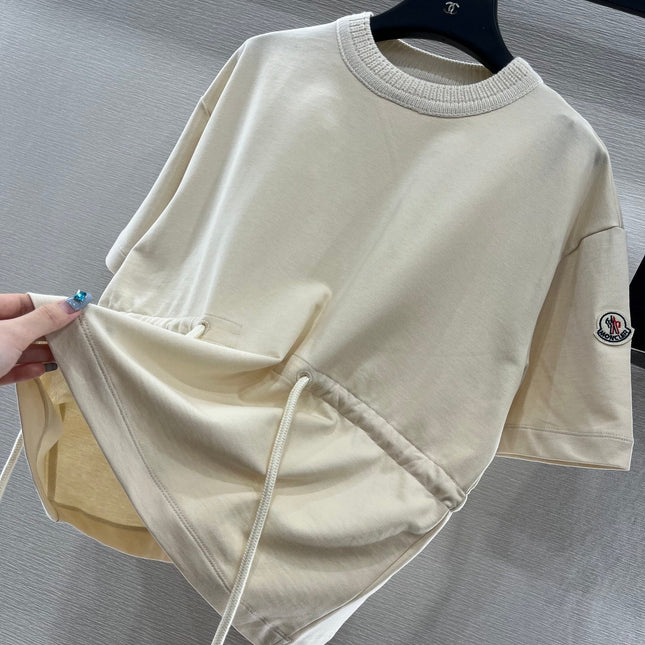 MONCLER 25S DRAWSTRING T-SHIRT 286852
