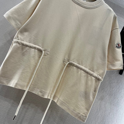 MONCLER 25S DRAWSTRING T-SHIRT 286852