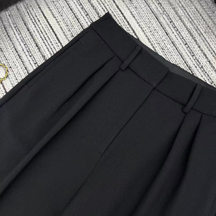 LOEWE STRAIGHT-LEG PANTS WITH EMBROIDERED LOGO 274390