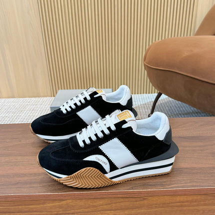TOM FORD SNEAKERS IN BLACK SUEDE 432171