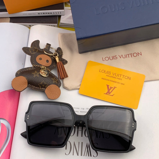 SQUARE SUNGLASSES L1577 IN ACETATE