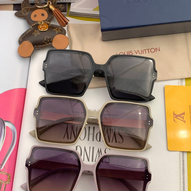 SQUARE SUNGLASSES L1577 IN ACETATE