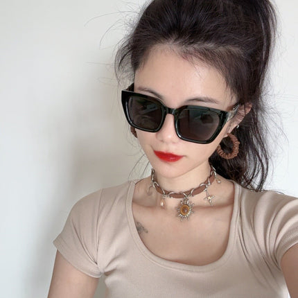 SQUARE SUNGLASSES L1551 IN ACETATE