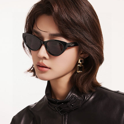 CAT EYE SUNGLASS D4109 IN ACETATE