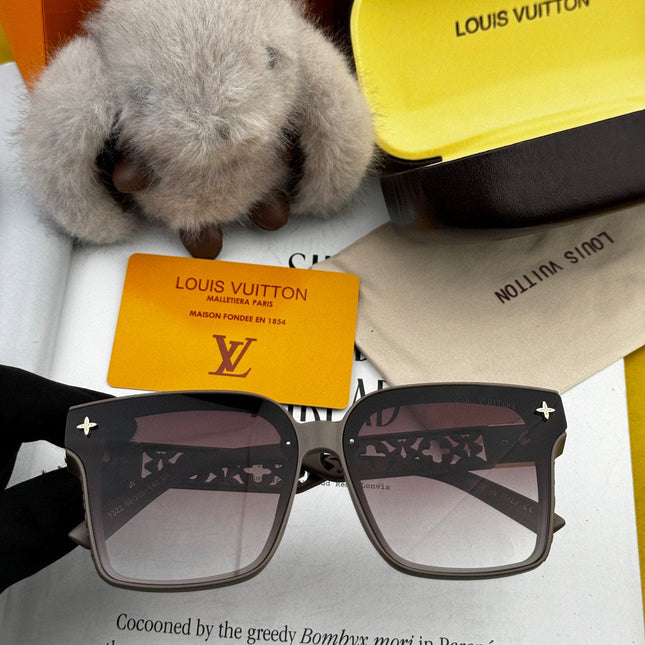SQUARE SUNGLASSES L2132 IN ACETATE