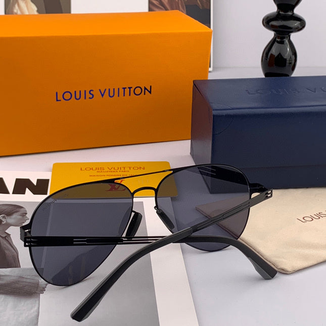 PILOT SUNGLASSES L169 IN METAL