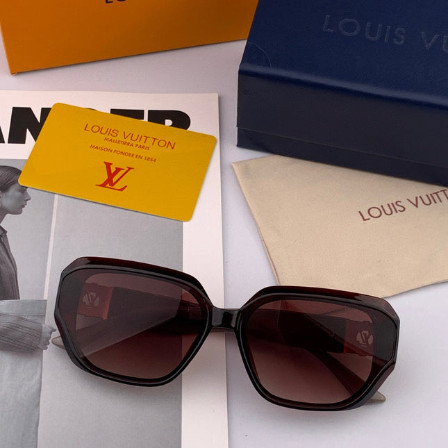 SQUARE SUNGLASSES L8551 IN ACETATE