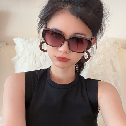 SQUARE SUNGLASSES L8551 IN ACETATE