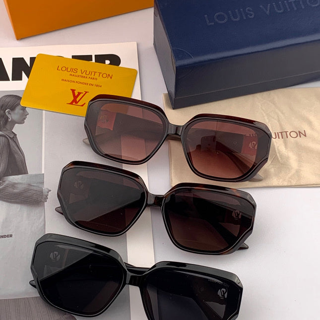 SQUARE SUNGLASSES L8551 IN ACETATE
