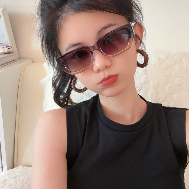 RECTANGLE SUNGLASSES L4232 IN ACETATE