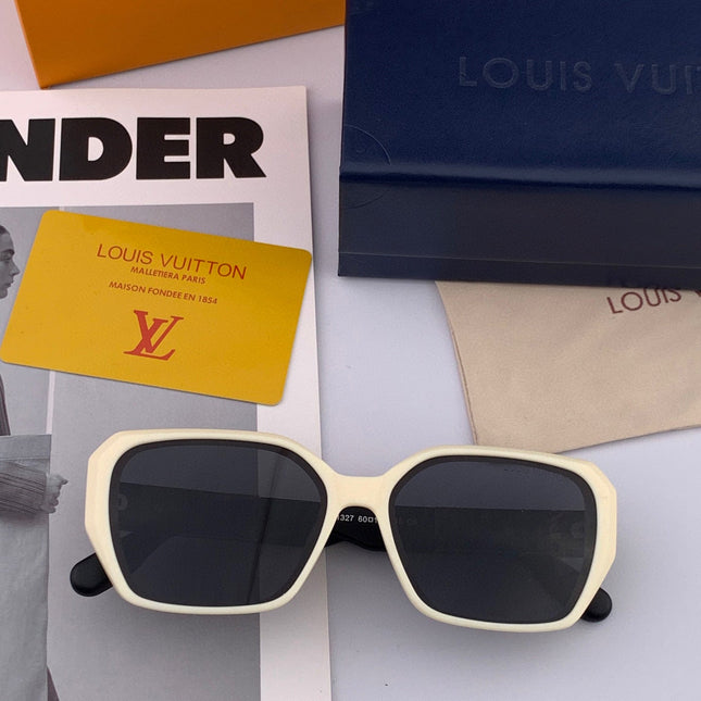 SQUARE SUNGLASSES L7132 IN ACETATE