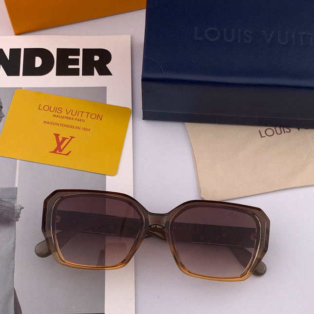 SQUARE SUNGLASSES L7132 IN ACETATE