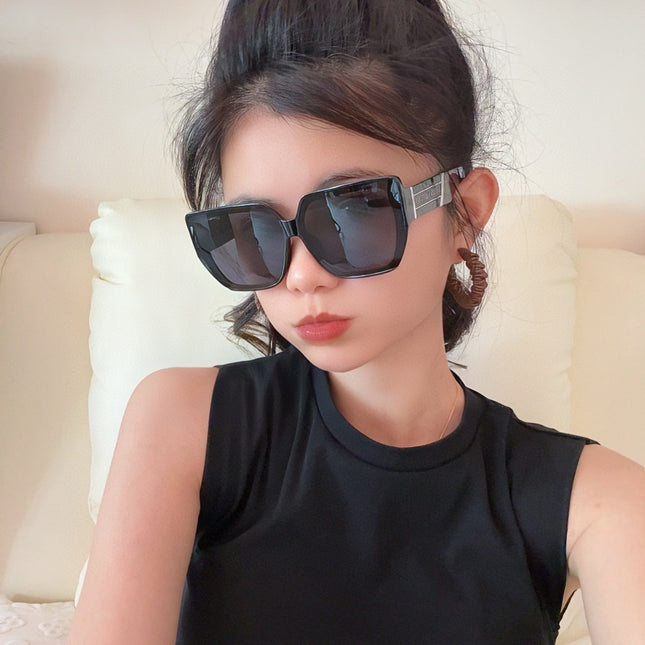 SQUARE SUNGLASSES L6303 IN ACETATE