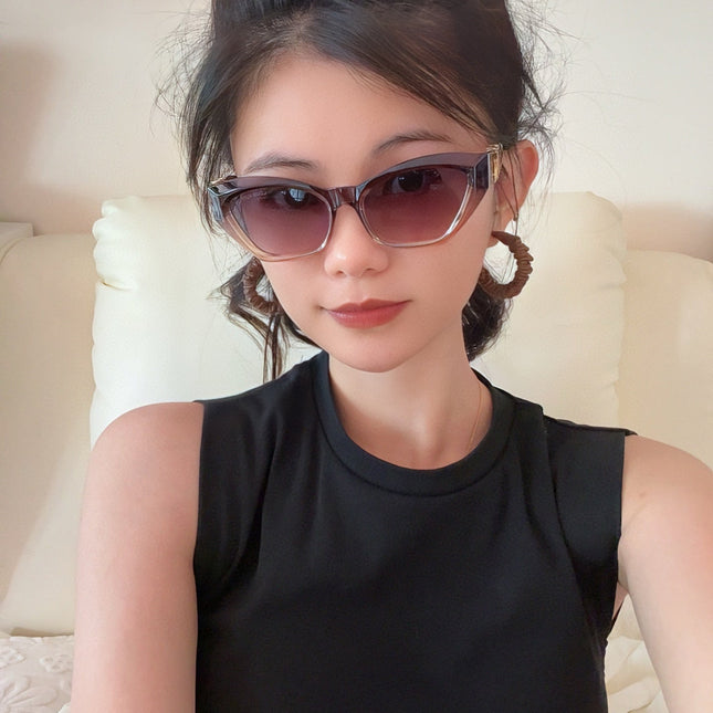 CAT EYE SUNGLASSES L0231 IN ACETATE