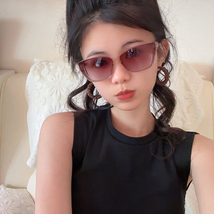 CAT EYE SUNGLASSES L0552 IN ACETATE