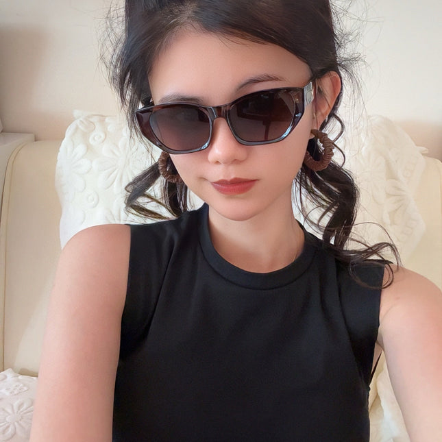 CAT EYE SUNGLASSES L9551 IN ACETATE