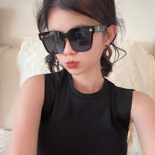 SQUARE ROUND SUNGLASSES L6303 IN ACETATE