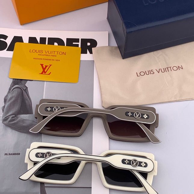 RECTANGLE SUNGLASSES L6771 IN ACETATE