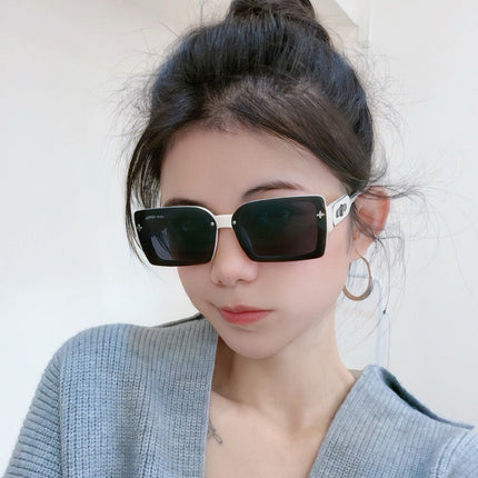 RECTANGLE SUNGLASSES L6771 IN ACETATE
