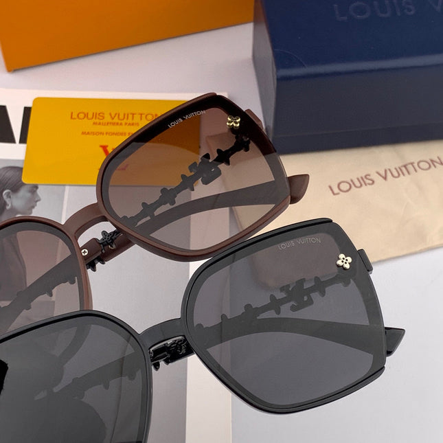 SQUARE SUNGLASSES L3992 IN ACETATE EMBOSSED LOGO