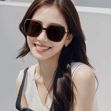 SQUARE SUNGLASSES L4612 IN ACETATE