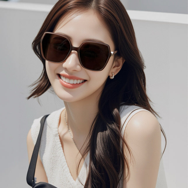 SQUARE SUNGLASSES L4612 IN ACETATE