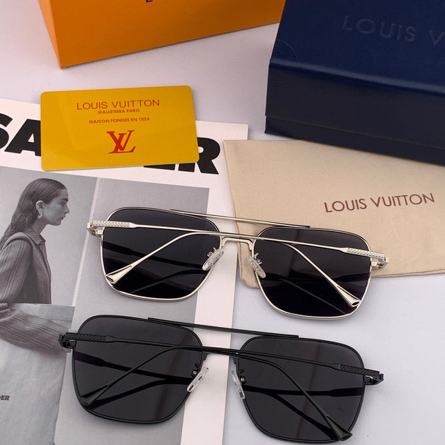 CAT EYE SUNGLASSES L1805 IN METAL GREY LENSES