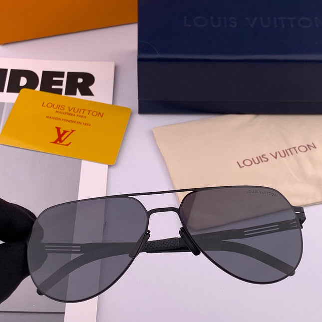 PILOT SUNGLASSES L186 IN METAL