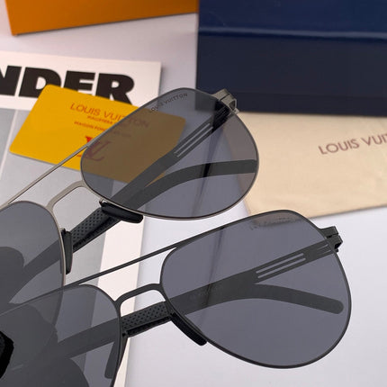 PILOT SUNGLASSES L186 IN METAL