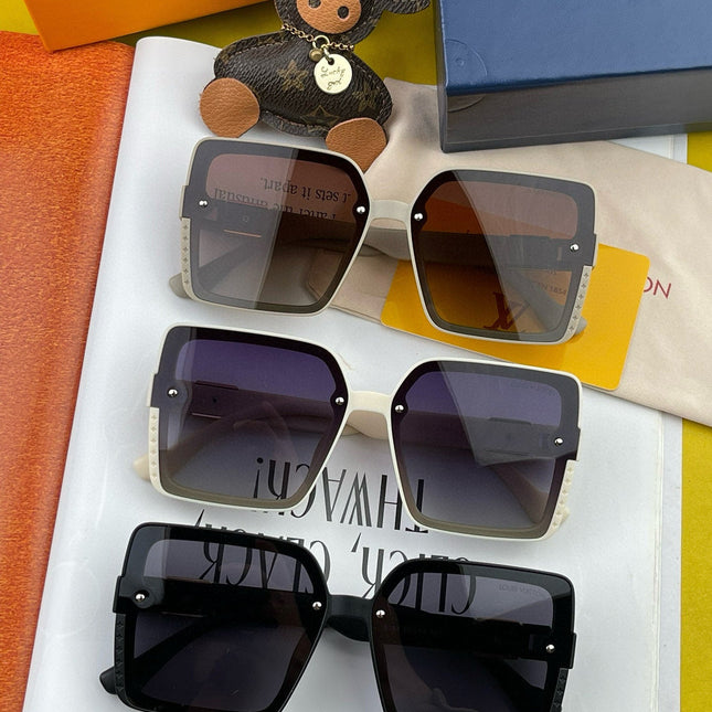 LARGE SQUARE SUNGLASS L1845 IN ACETATE