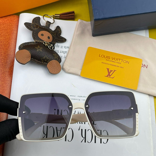 LARGE SQUARE SUNGLASS L1845 IN ACETATE