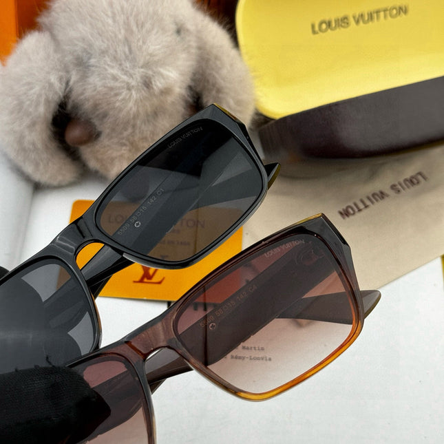 RECTANGLE MONOGRAM SUNGLASS L9550 IN ACETATE FRAME
