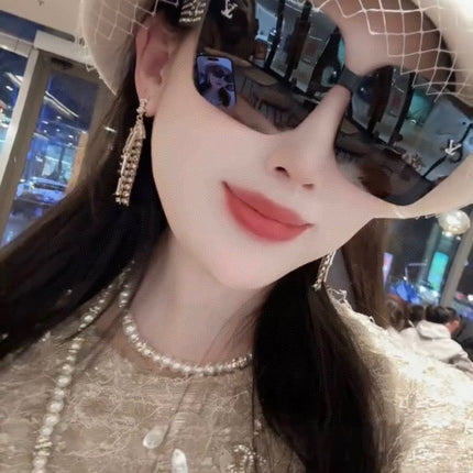 SQUARE JEWEL SUNGLASS L2990 IN ACETATE FRAME