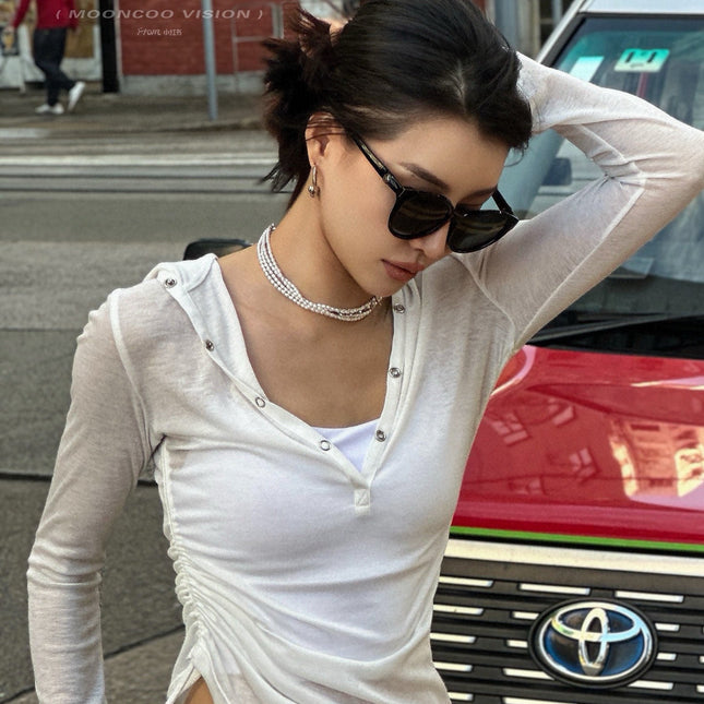 CAT EYE SUNGLASSES L6907 IN ACETATE