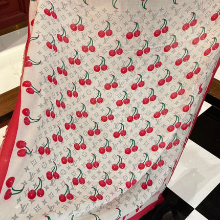 LV SCARF 140 CM IN CASHMERE 721491
