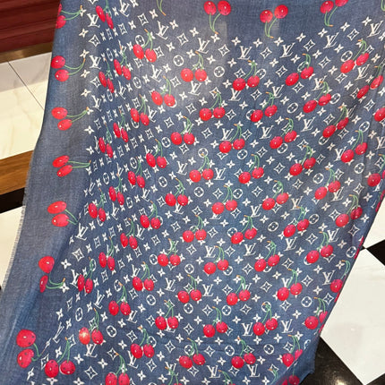 LV SCARF 140 CM IN CASHMERE 721492